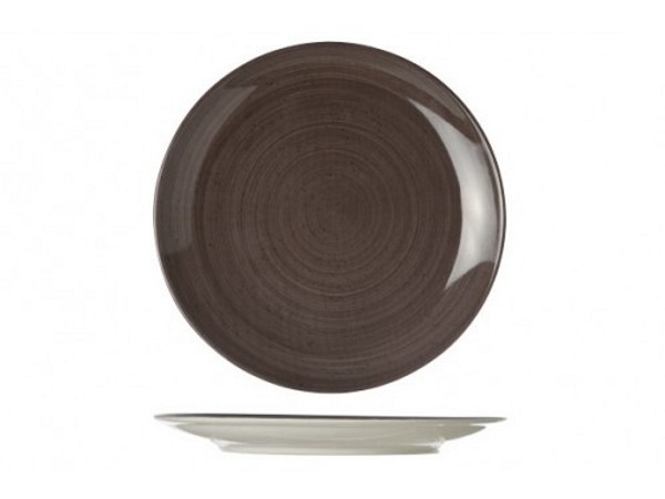 Тарелка мелкая  д.210мм Twister carbon C&T 6400021_1