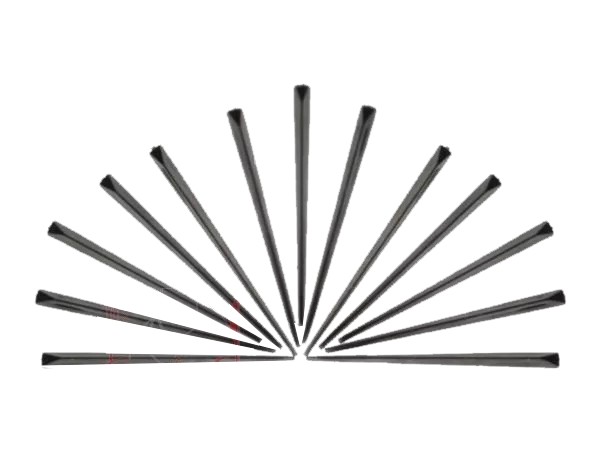 Шпажка для канапе "Крістал" 9см чорна 500шт_1