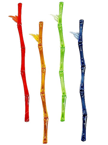 Мішалка "Бамбук" 20,5см асорті 100шт АД_1