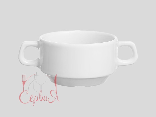 Бульйонниця з ручками 320мл мм 0617 Kaszub-Hel_2