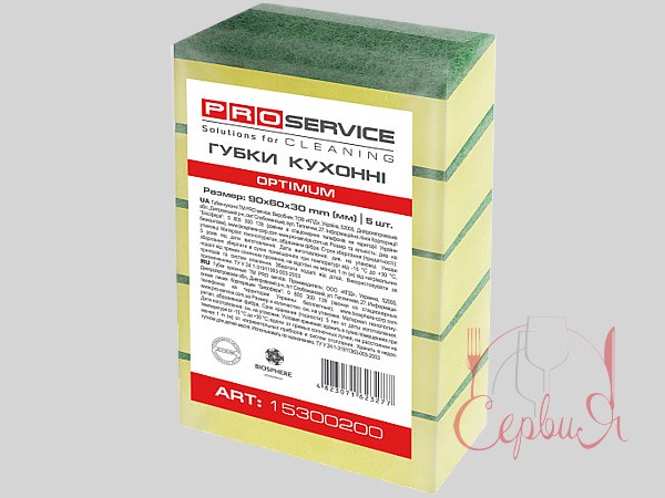 Губки кухонні OPTIMUM PRO 15300206 5шт_2