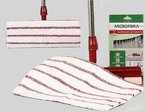 Запаска мікрофібра для швабри 40х25см 5560 МЖ 6833_2
