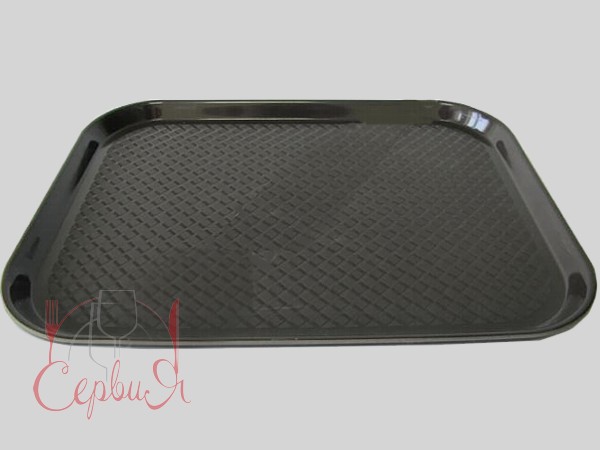 Піднос 35х45см пластик коричневий 18876_2