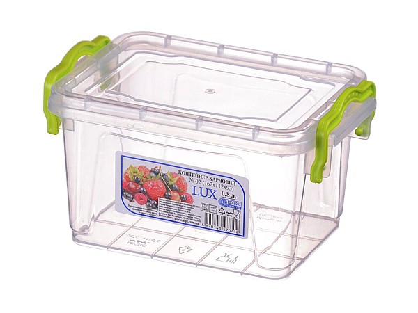 Бокс для продуктів №2 0,8л LUX_1