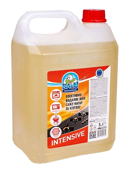 Миючий засіб для кухон.поверхонь та грилю 5л BALU INTENSIVE РЕ каністра _1