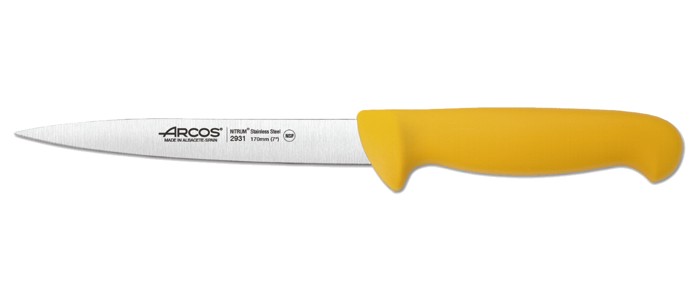 Ніж м 'ясника 170мм жовтий 293100 "2900" Arcos_1