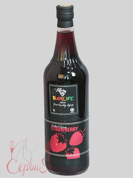 Полуниця сироп 1л Barlife_2