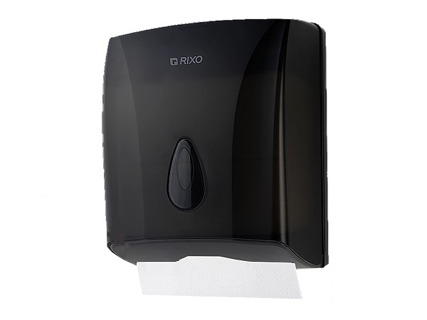 Тримач паперових рушників чорний RIXO Р228В_1