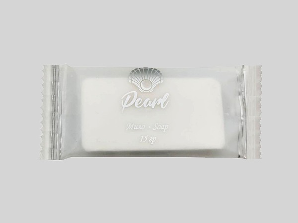 Мило готельне в індивідуальній упаковці 15г Pearl_2