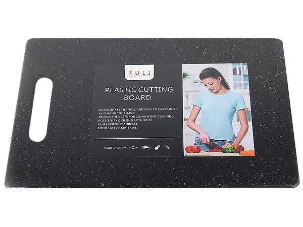 Дошка розробна пластикова сіра крихта 25х40х0,7см 19915_1