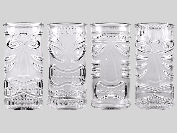 Склянка висока 490мл Tiki GODs Libbey асорті 4 вида 992038_2