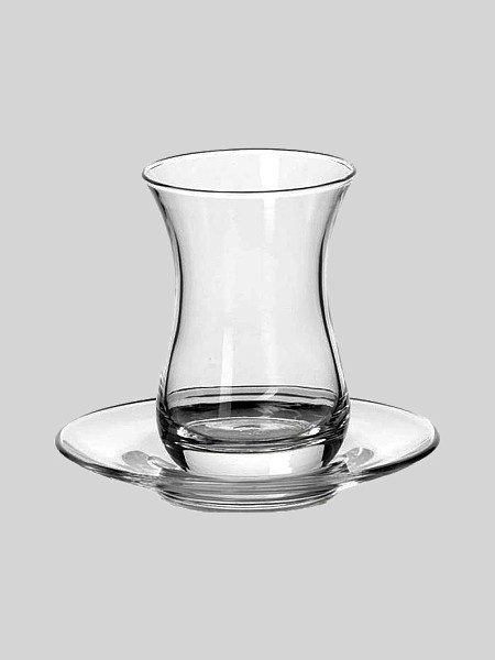 Склянка чайна з блюдцем 160мл Armud 96308_2