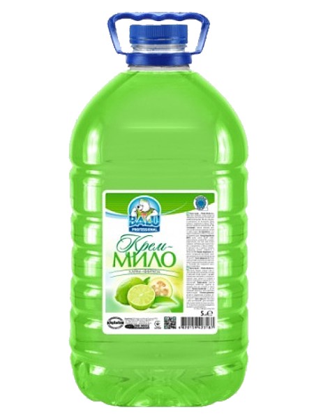 Крем-мило Лайм-Фейхоа 5л BALU РЕТ пляшка_1