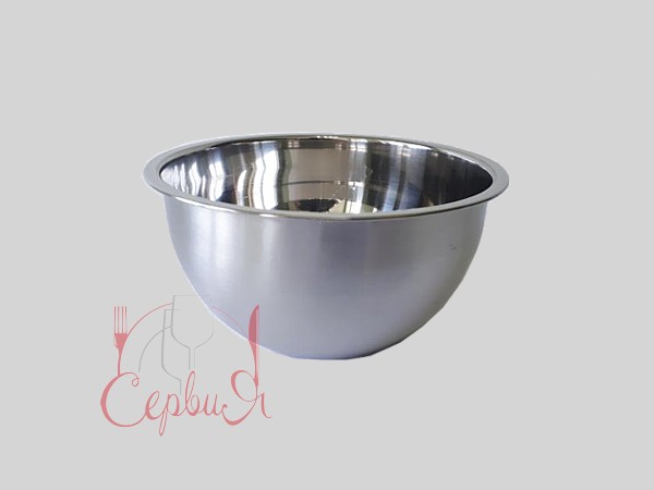 Миска глибока металева д.18см матова 1,3л 19658_2