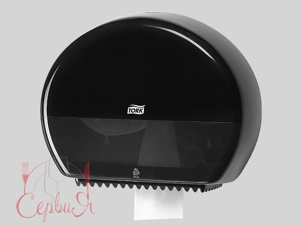 Держатель туалетной бумаги черный Tork 555008_2