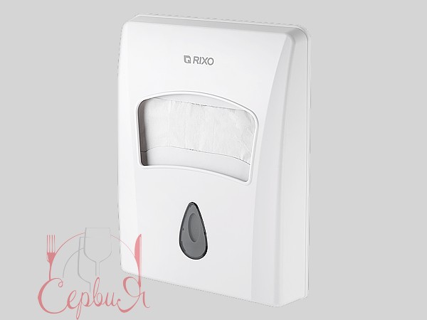 Тримач накладок санітарних білий 1/4 RIXO Т019W_2