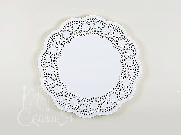 Серветка ажурна д.34,5см 250шт ПП_3