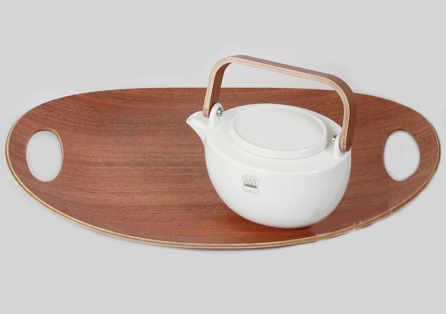 Таця дерев'яна червоне дерево 450х280мм Chava ASA 93300970_2