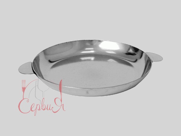 Сковорода порцион. с 2-мя ручк.д.150мм нерж. (ДСС)_2