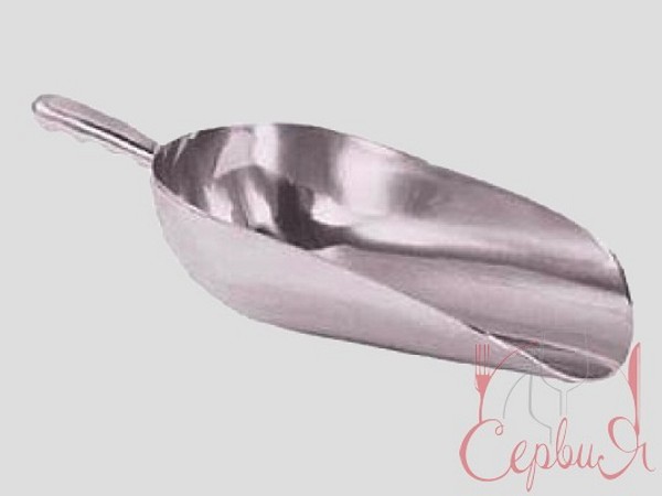 Совок для льоду металевий великий BS-003 24OZ 680 гр_2