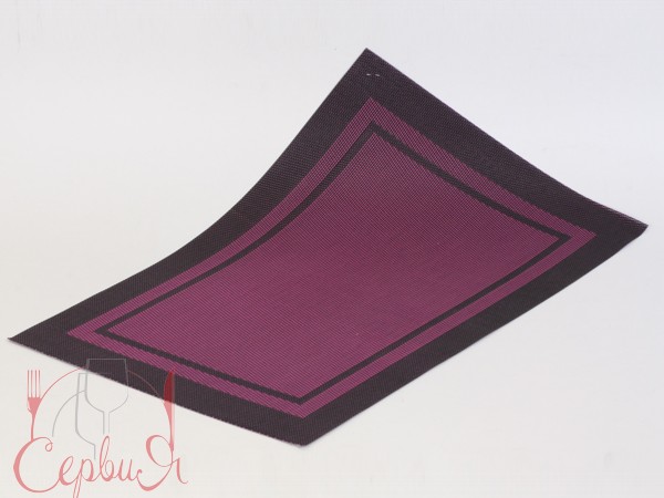 Сет під гаряче вініл 40х35см фіолетовий 17973_2