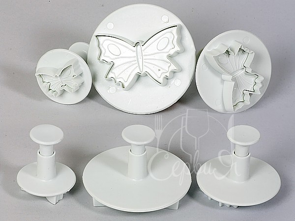 Плунжер кондит.из 3-х д/мастики"Бабочки"15452_3