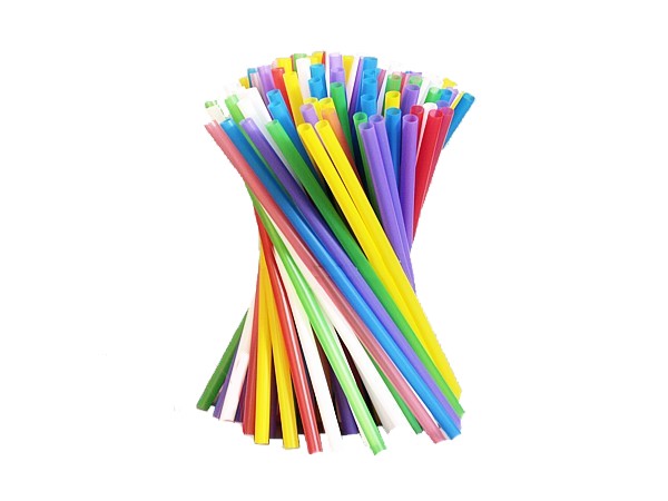 Соломка фреш 20смх8мм без згину асорті 500шт СП_1