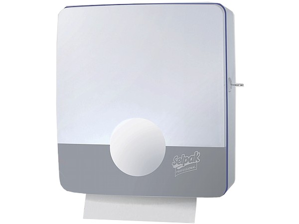 Тримач рушників паперових пластиковий білий PRO Touch 57105800_1