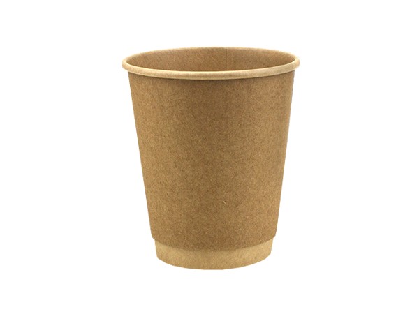 Стакан 270мл паперовий двошаровий Крафт/крафт всередині 25шт АПХ 122271_1