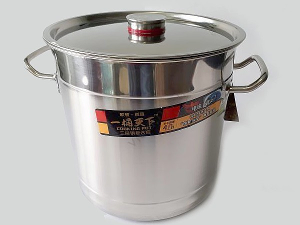 Каструля з кришкою 25л h36см х d37см  (индукц) 19782_2