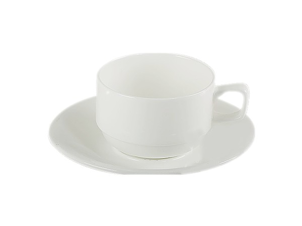 Чашка чайна з блюдцем 250мл 993000 Wilmax_1