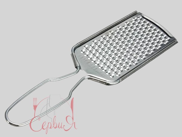 Терка пласка з ручкою для сиру нерж. середня 26см 108021_2