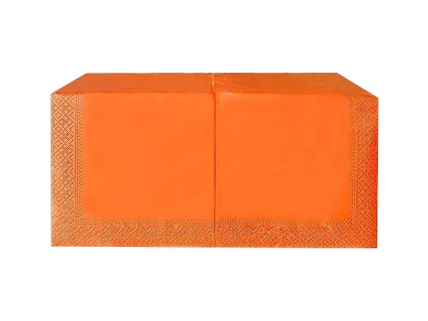 Серветка двошарова помаранчева 33х33см 200шт Alsupak_1
