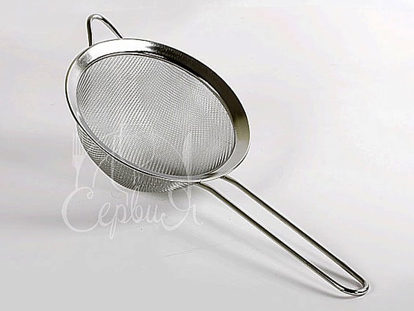 Сито з широким краєм з ручкою 20см 15404_3
