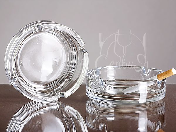 Попільничка прозора кругла  д.107мм Bistro 54036_3