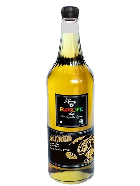 Мигдаль сироп 1л (ПЛАСТ.БУТ.) Barlife_1