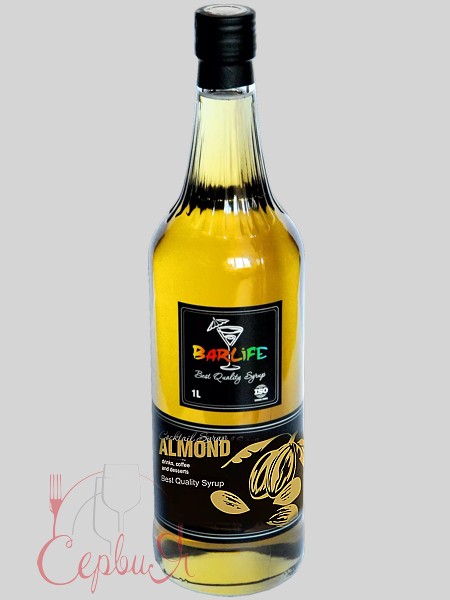 Мигдаль сироп 1л Barlife_2