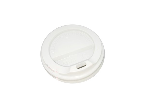 Кришка КР-78 для паперового стакана 250мл 50шт біла ГЦ_1