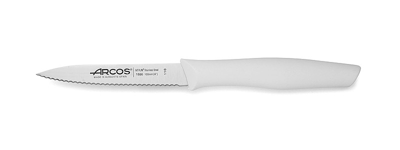 Ніж для чищення білий зубчастий 10см 188614 Nova Arcos_1