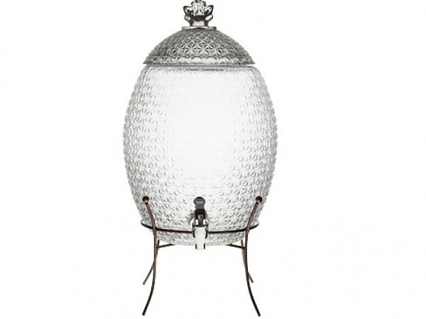 Диспенсер для лимонада на подставке "Ананас" 10л C&T 40063G_1