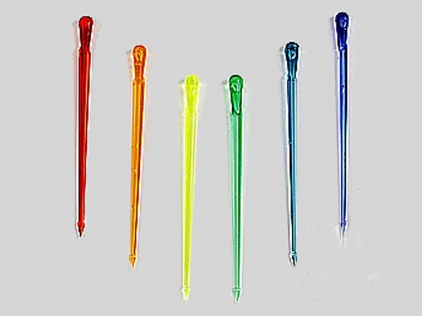 Шпажка для канапе "Піка" 8,4см асорті 1000шт АД_2