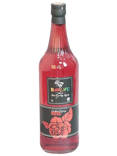 Троянда сироп 1л (ПЛАСТ.БУТ.) Barlife_1