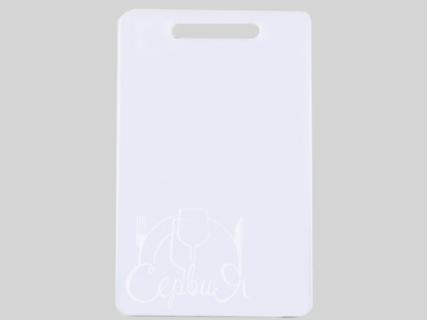 Дошка обробна пластикова біла 38х24 арт.10495_2