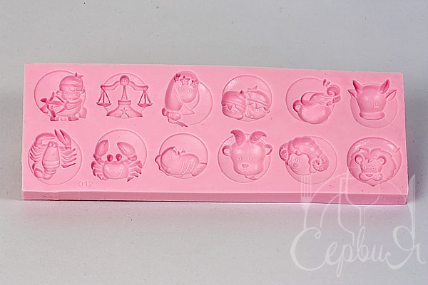 Молд кондитерський Знаки зодиаку 16571_3