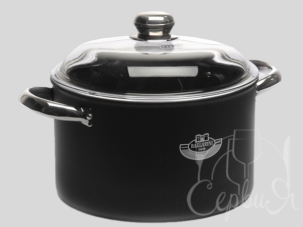 Кастрюля с крышкой  д.24см (7л)  Titanio_2