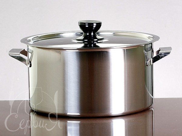Каструля з кришкою 5л. (нерж.) 11029-5_3