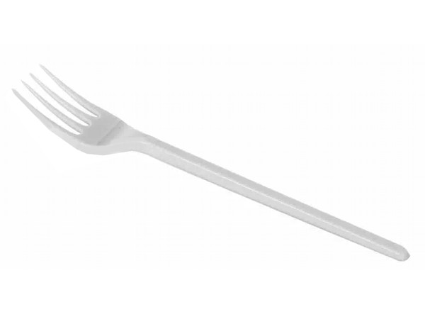 Виделка столова біла 100шт СТ_1