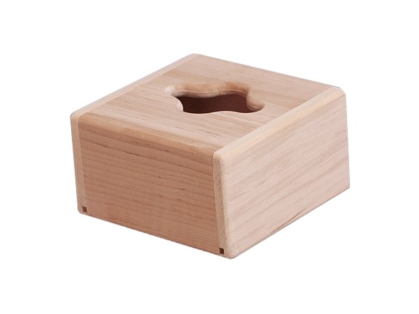 Диспенсер для салфеток настольный дерево 13,5х13см ОВ_1