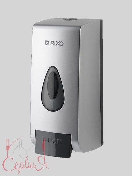 Дозатор мильної піни 1л сріблястий  RIXO S038S_2