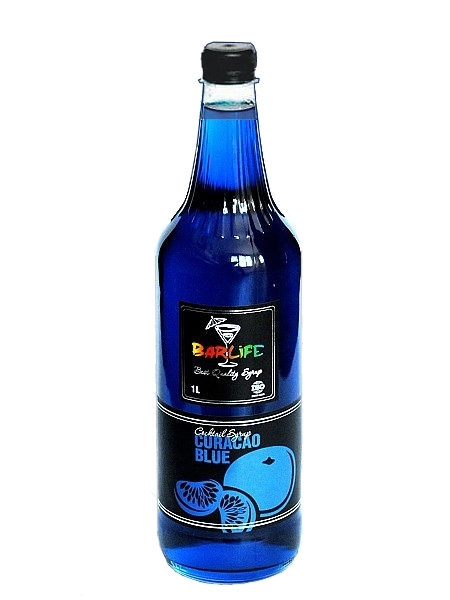 Кюрасао блу сироп 1л (ПЛАСТ.БУТ.) Barlife_1